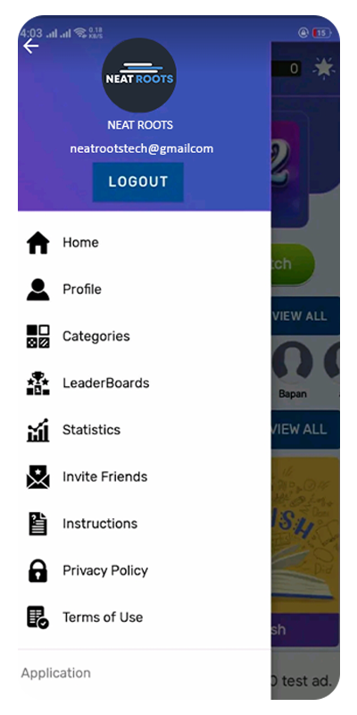 Quizlo screen 2