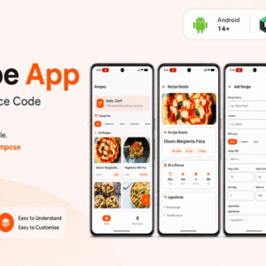 Recipe App Using Ktor